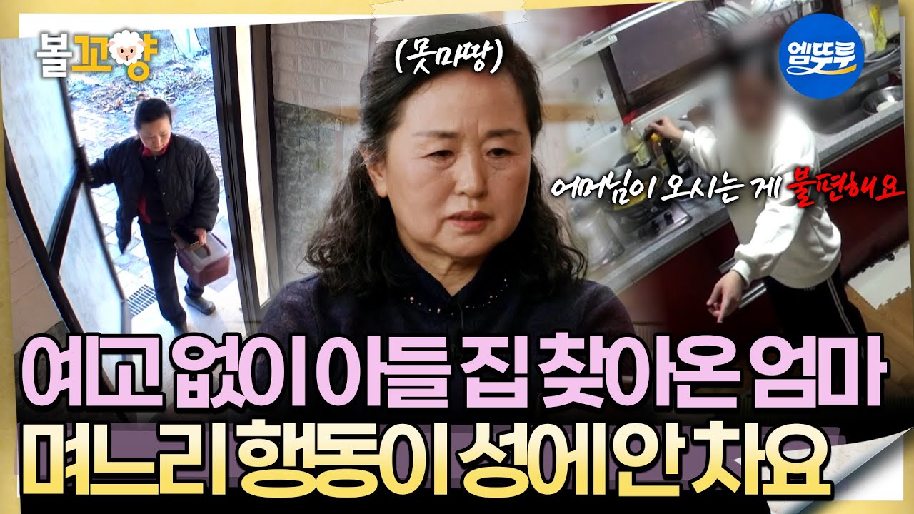 [오은영리포트] ＂며느리가 자꾸 부족한 모습 보이니깐..＂ 집에 불쑥 찾아온 시어머니-애모 가족1-  #엠뚜루마뚜루 #볼꼬양 MBC260202방송