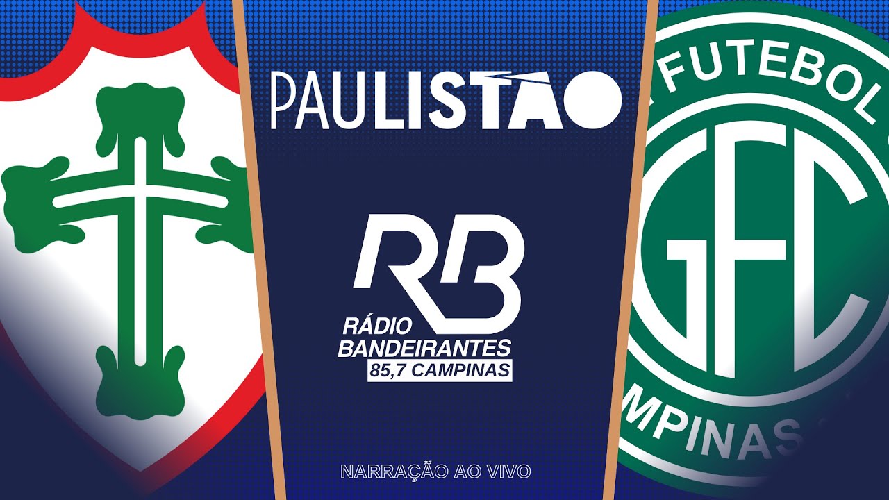 🔴 Portuguesa x Guarani - Campeonato Paulista - 26/01/2026 - Com Leandro Bollis