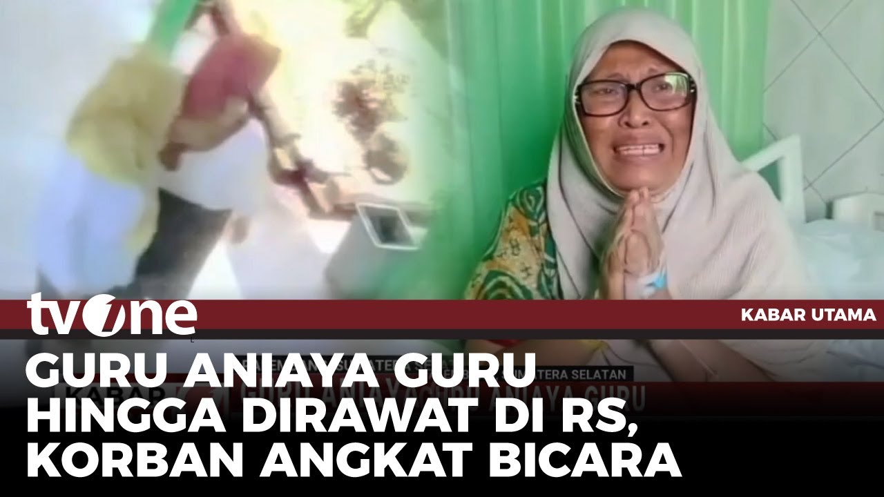 Ditampar dan Kepala Dibenturkan, Guru Pria Aniaya Guru Wanita | tvOne