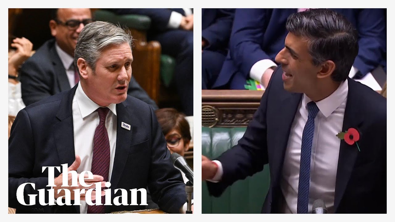 PMQs: Starmer and Sunak clash over 'broken' asylum system