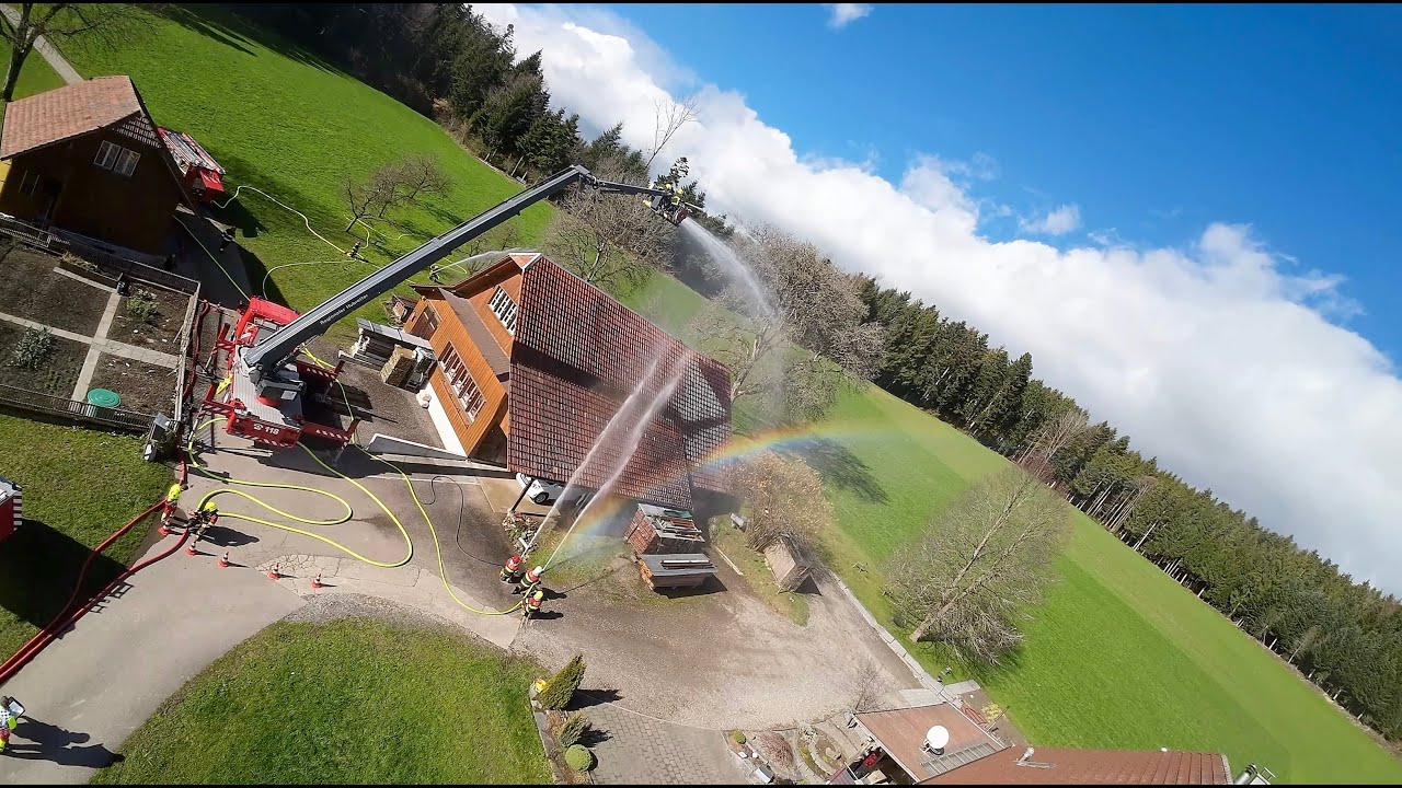 Feuerwehr Grosswangen im Einsatz 🚒🪓 🇨🇭 Firefighters in Action