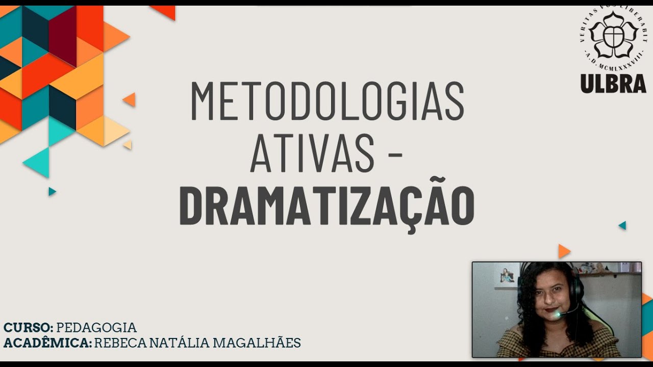 Portf&oacute;lio digital - M&eacute;todos ativos de ensino e aprendizagem - DRAMATIZA&Ccedil;&Atilde;O
