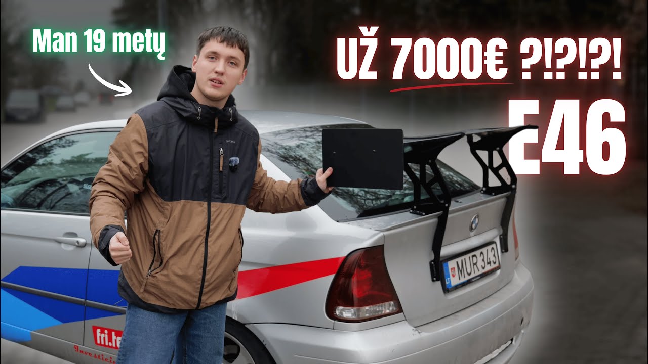 Lenktyninio E46 kompakto už 7k apžvalga!!!