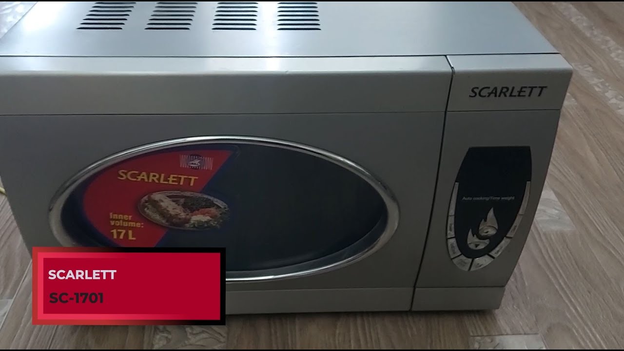 SCARLET SC-1701 Microwave Repair