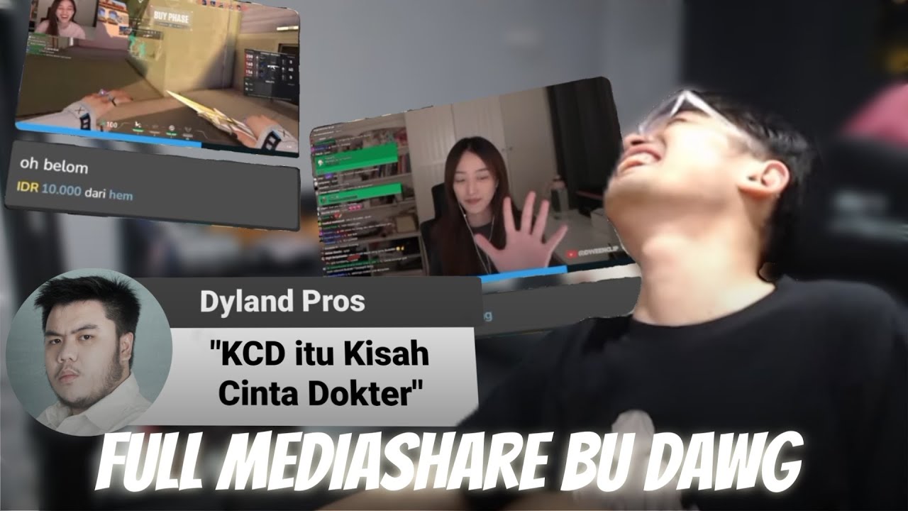Gosong jir 😹 | Momen Bang Al dikirimin mediashare Bu Dawg [ Naplive Clip ]