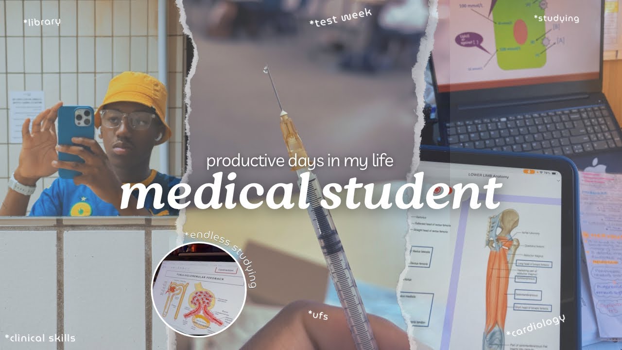 MEDSCHOOL VLOG 🫀// экзаменационная неделя + библиотека + учёба + друзья + спортивная встреча