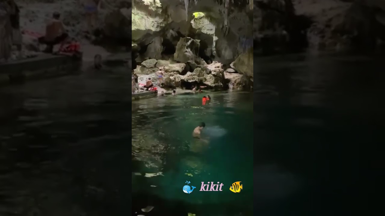Hinagdanan Cave Pool! 🐟   #Bohol, Philippines.                #Philippines
