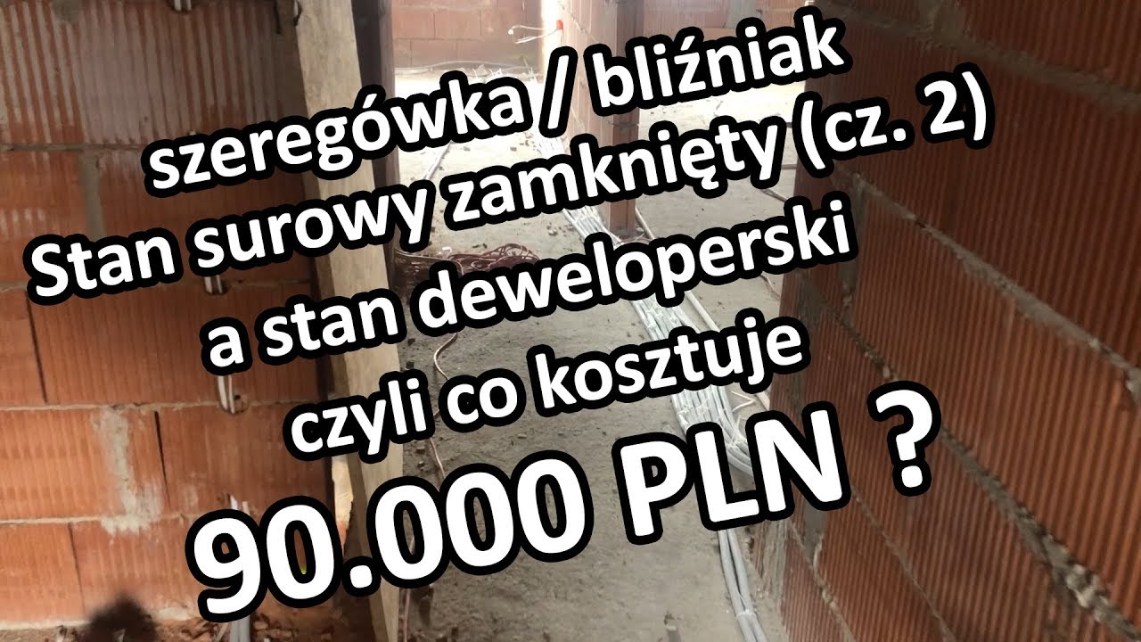 Stan surowy zamknięty czy stan deweloperski - podsumowanie
