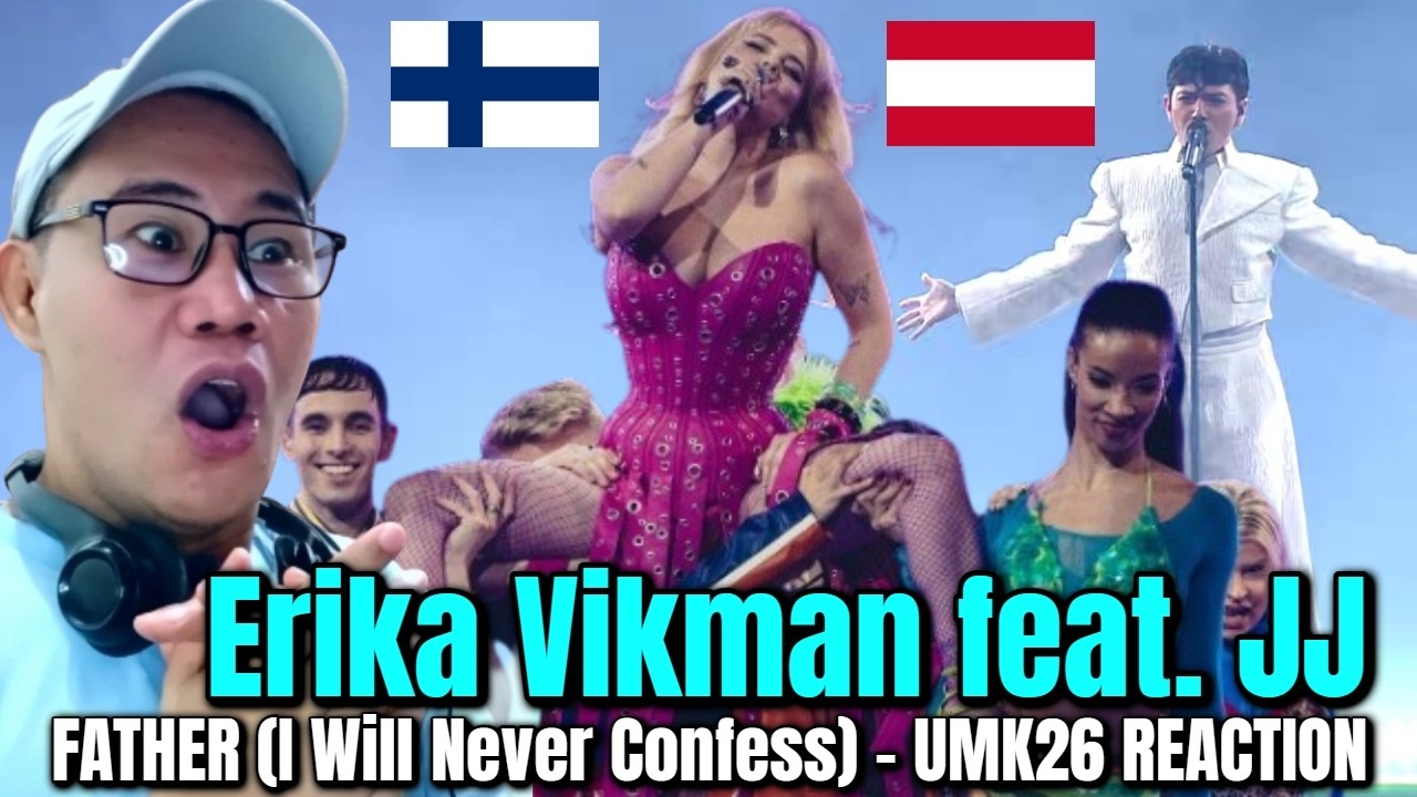 Erika Vikman feat. JJ – FATHER (I Will Never Confess) - UMK26 REACTION