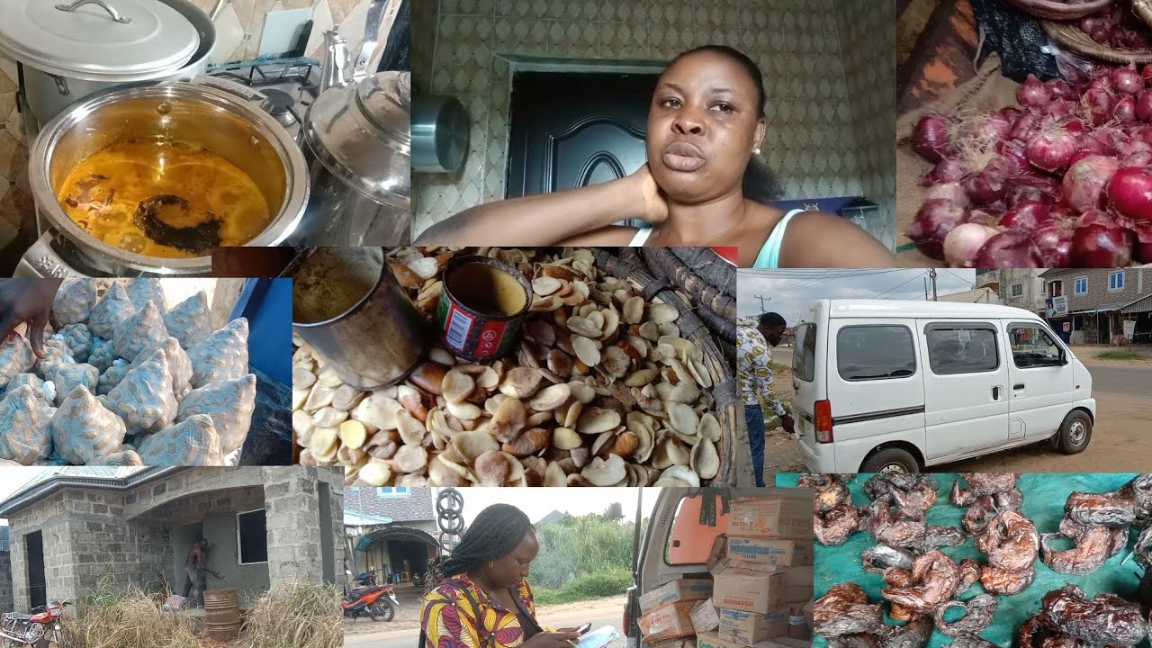 LIVING IN NIGERIA 🇳🇬 HOW I SPEND MY REALISTIC 12 HOURS IN MY LIFE+ SHOP+COOKING OGBONO SOUP#vlog