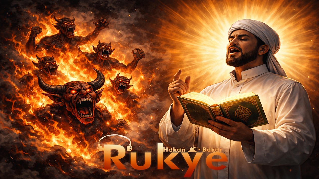 Bedende ve dışında yaşayan Şeytanı yakıp yok etmek için Rukye Biiznillah
