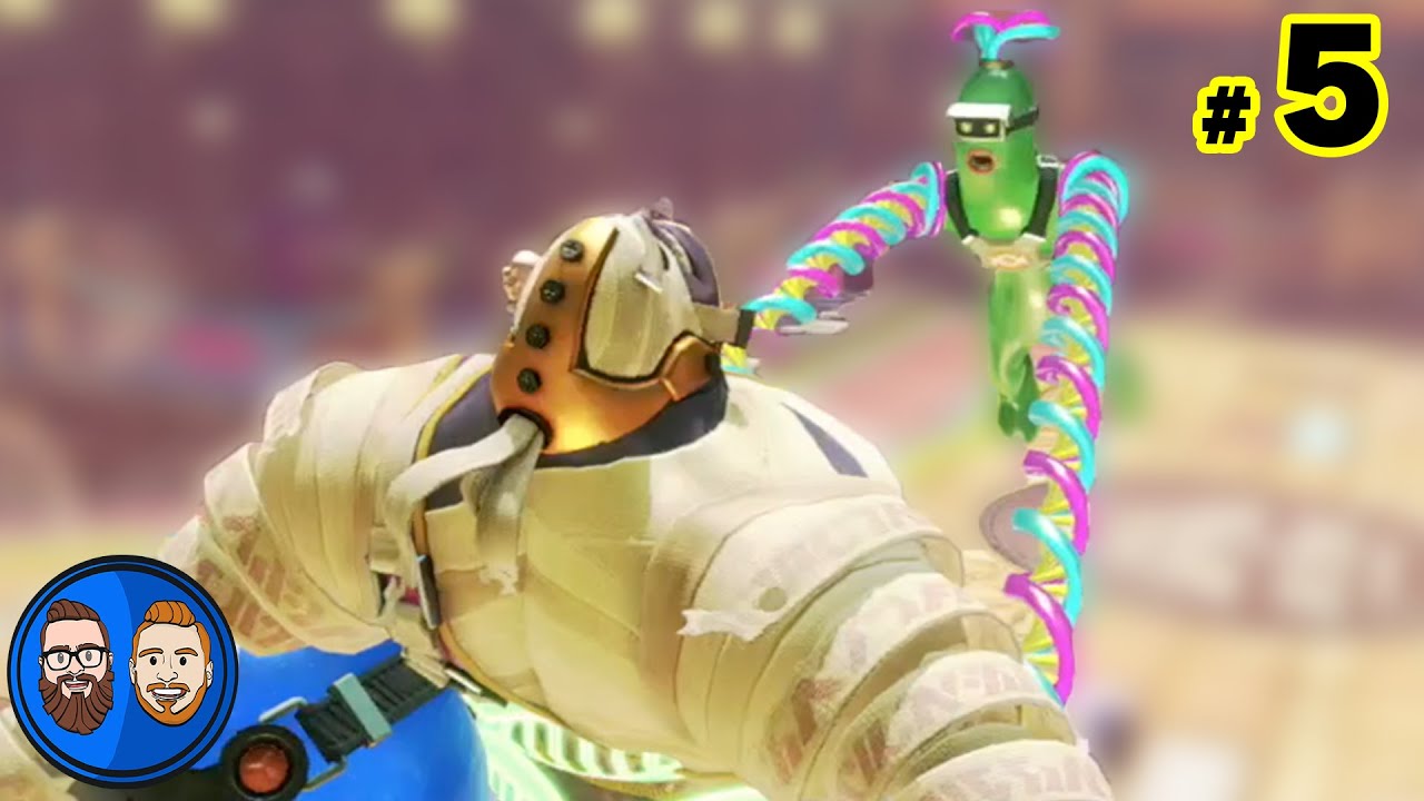 FINAL SHOWDOWN! Who's Better at ARMS!? - ARMS #5