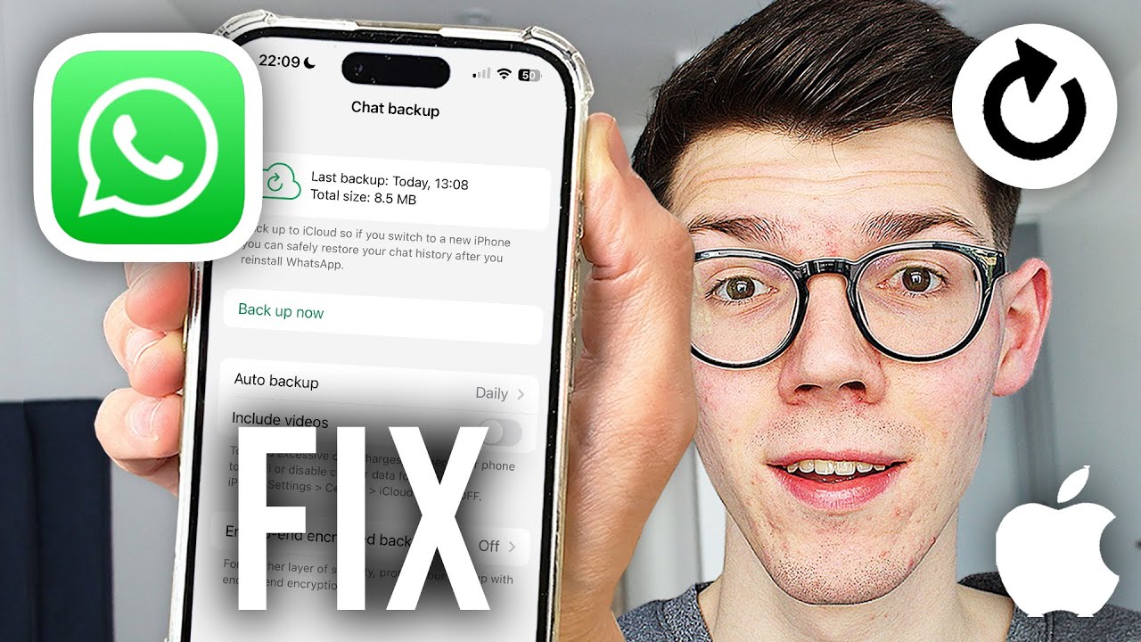 How To Fix WhatsApp Chat Backup Stuck Problem On iPhone - Full Guide
