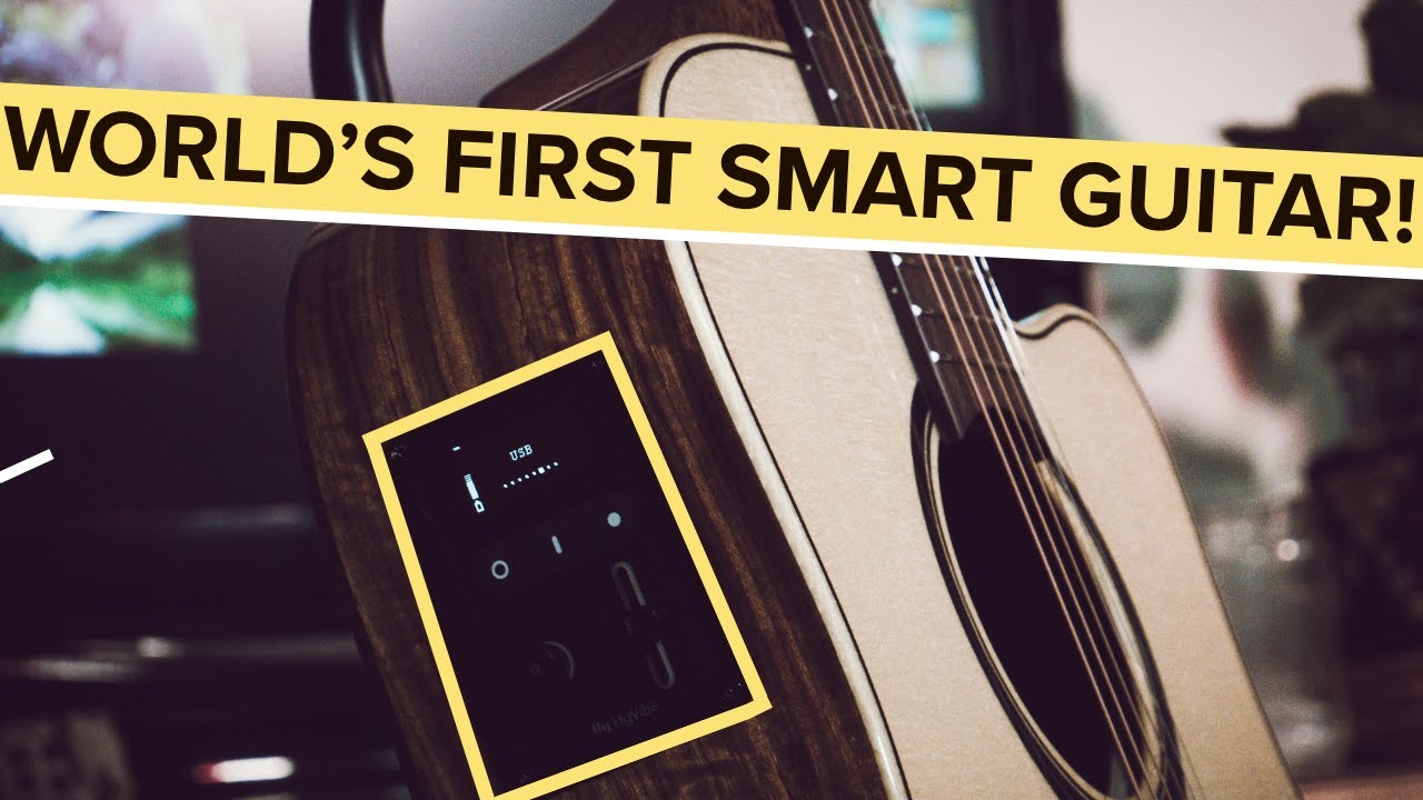 Review: Worlds First Smart Guitar the LAG THV20DCE Tra­mon­tane HyVibe