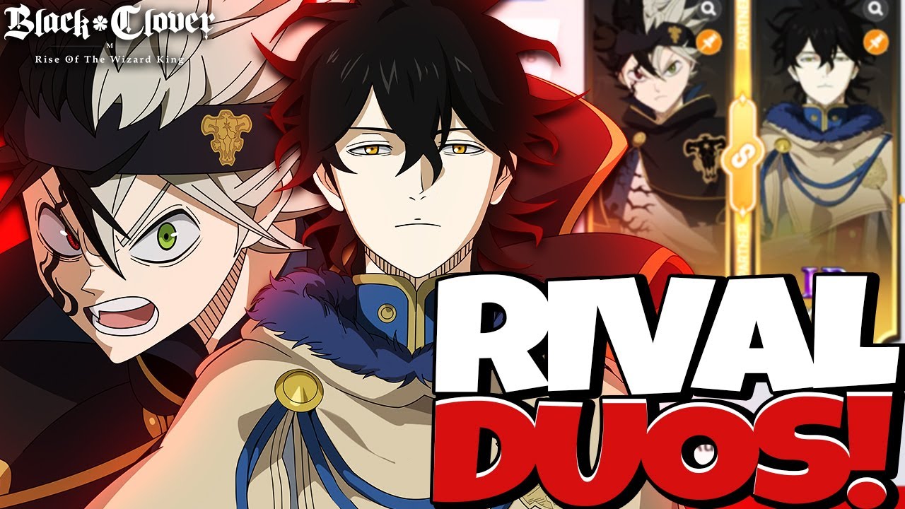 RED YUNO & BLACK ASTA IS TOO BROKEN IN PVP! 1ST TURN SHUTDOWN, ANTI-MAGIC, GG - Black Clover Mobile
