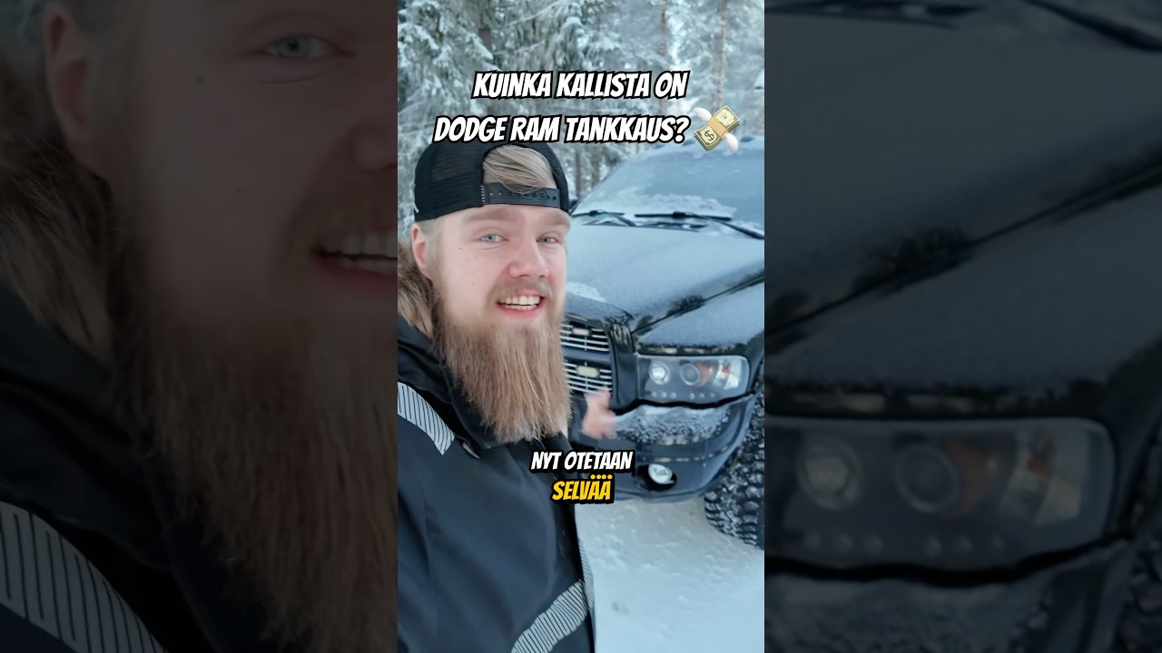 KUINKA PALJON DODGE RAM TANKKAAMINEN MAKSAA? 