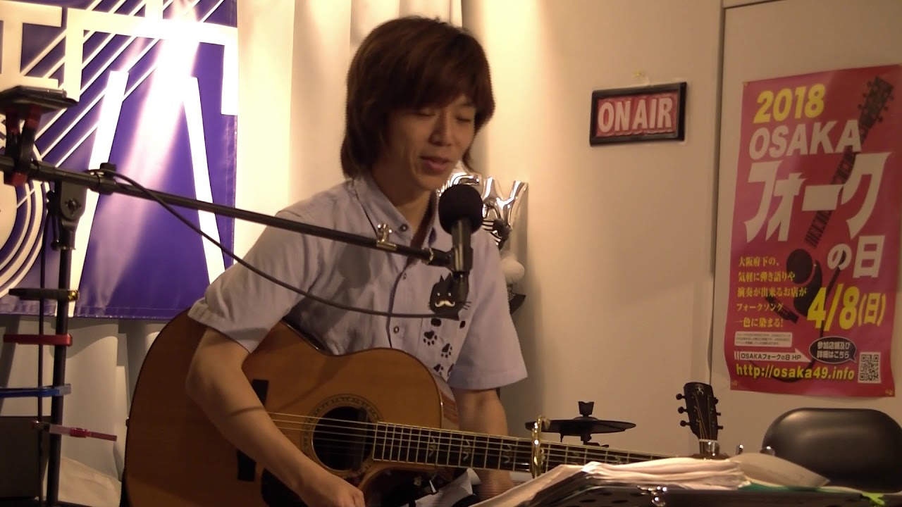 ルカ「思い出通り雨・風の船・風来坊・ひとりぼっちで」18.7.2 in Sound hall⑥/9