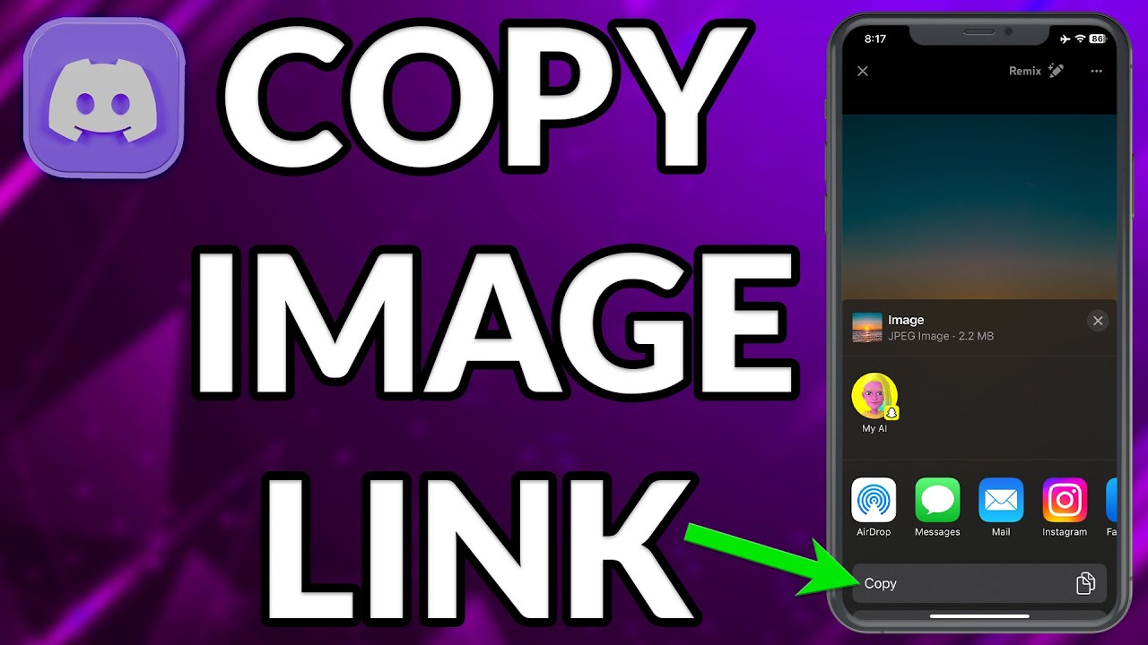 How To Copy Image Link In Discord Mobile
