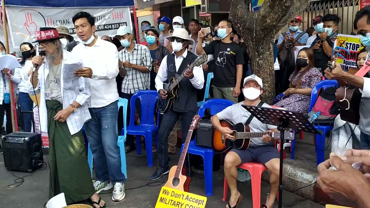 Revolution with Art Myanmar(Burma) 2021, အားလုံးကိုကျော်ဖြတ်ရမယ်
