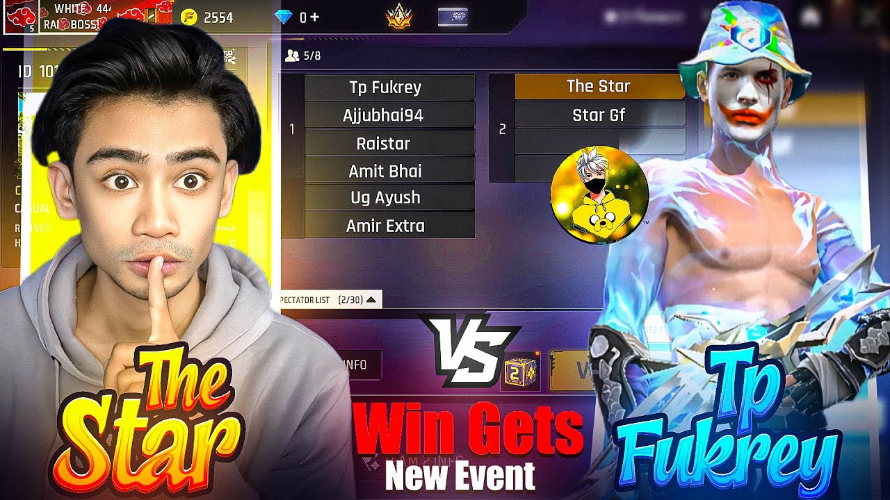 THE STAR VS TP FUKREY | NEW EVENT GIVEAWAY CHALLENGE  || THE STAR