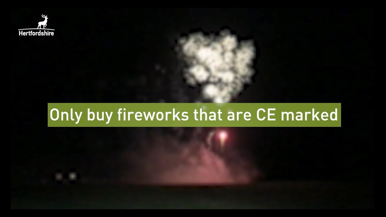 Buy and enjoy fireworks safely this bonfire night
