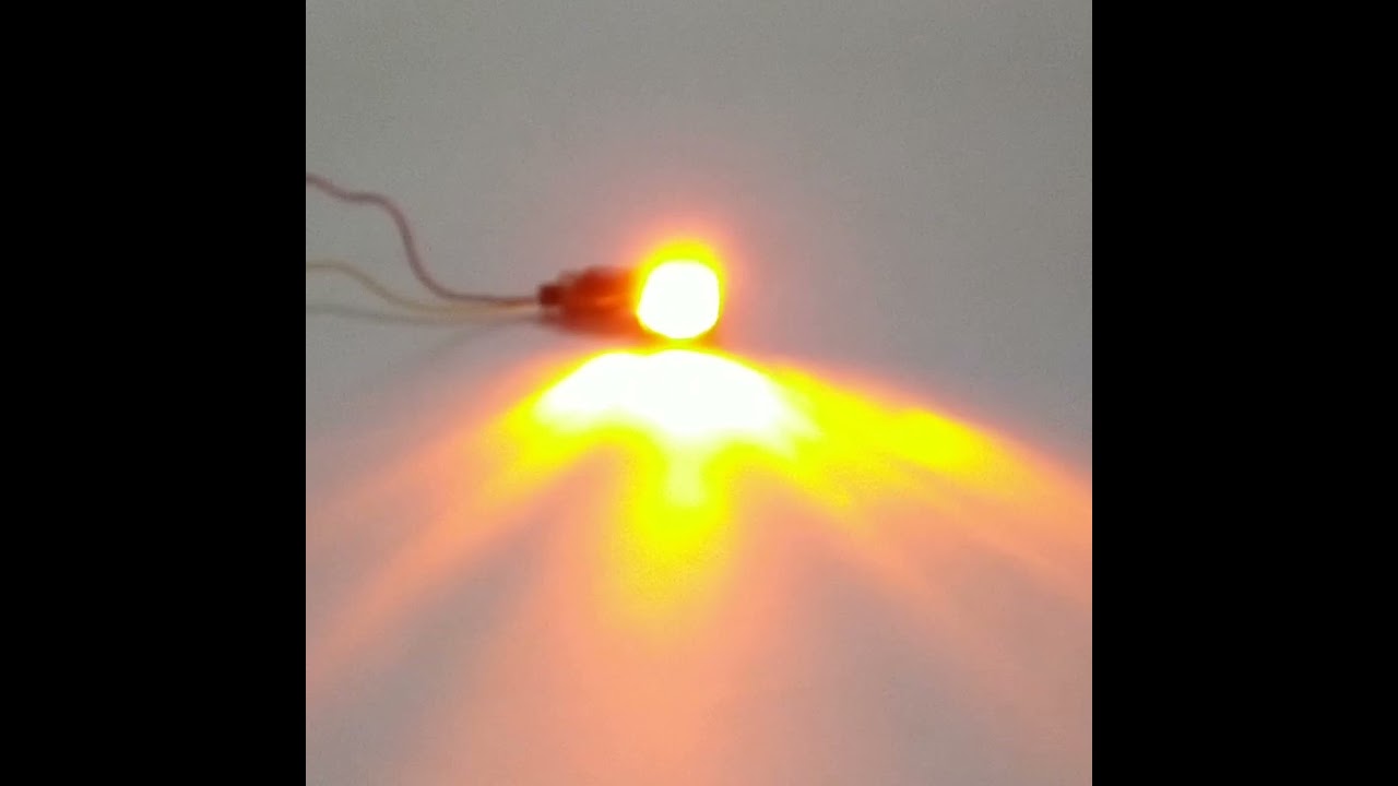 Motorcycle Amber Mini LED Turn Signals Lamp Lights Blinker Indicator Bullet Black LADZ For Harley