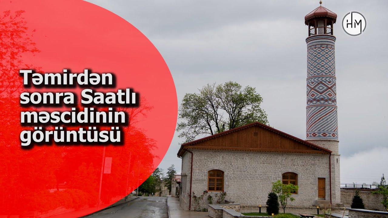 Şuşada Vaqifin dərs dediyi məktəb, tək minarəli ibadət evi - BU MƏSCİDƏ NİYƏ SAATLI ADI VERİLİB?
