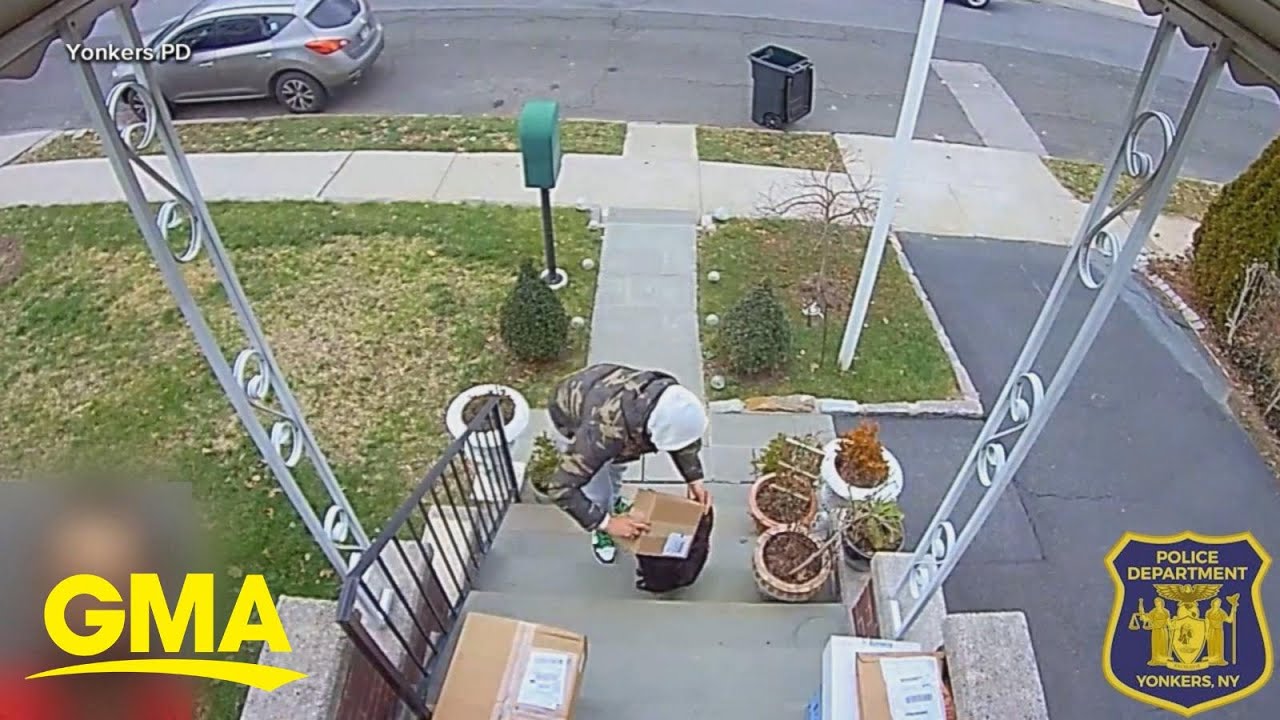 Good Samaritan caught confronting suspected ‘porch pirates’
