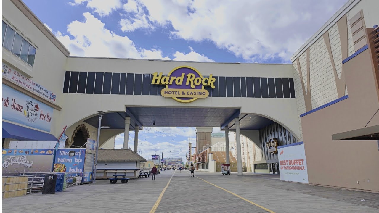 【4K】𝐖𝐀𝐋𝐊 🇺🇸 Hard Rock Hotel & Casino in Atlantic City, New Jersey 🎰💰🏖️