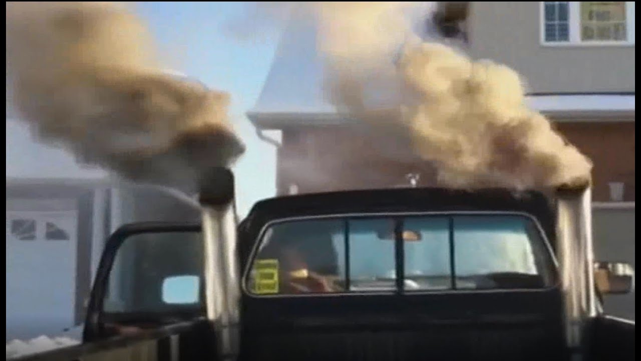 Extreme Diesel Cold Start Compilation