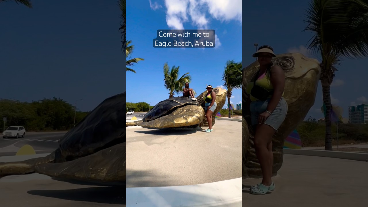 Let&rsquo;s visit Eagle Beach, my kids favorite beach in Aruba #travel #beach #aruba #eaglebeach
