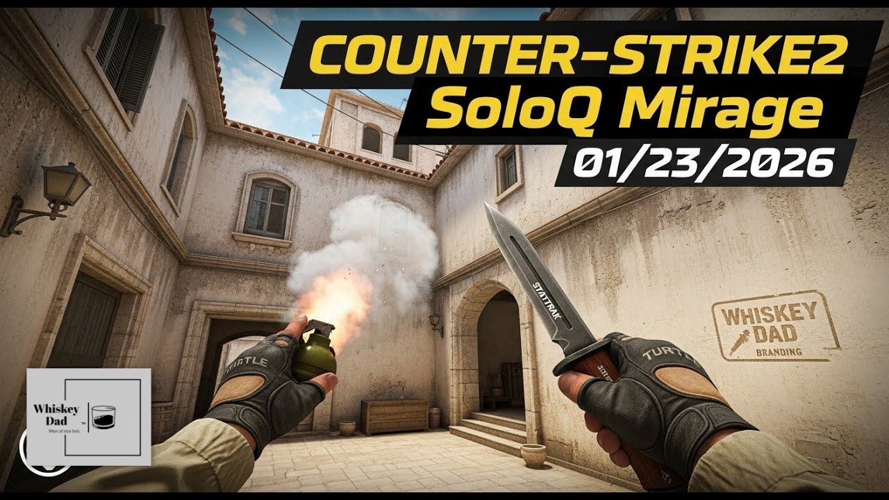 Counter-Strike2 SoloQ Mirage 01/23/2026