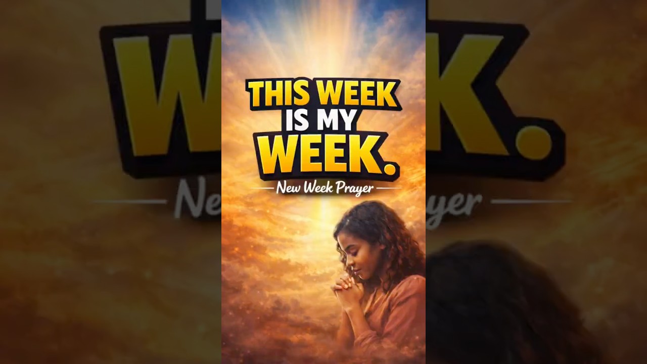 THIS WEEK IS MY WEEK | New Week Prayer for Clarity, Favor & Direction #shorts