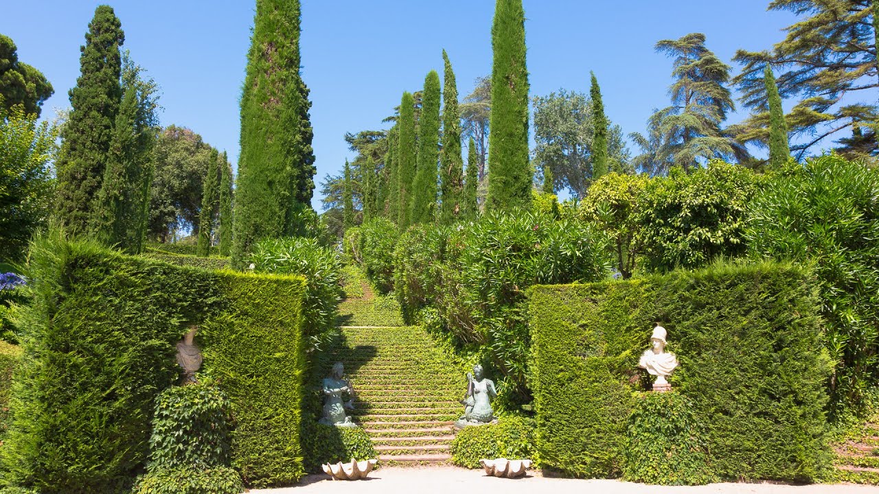 Великолепные Сады Святой Клотильды (Jardins de Santa Clotilde), Ллорет де Мар, Испания 
