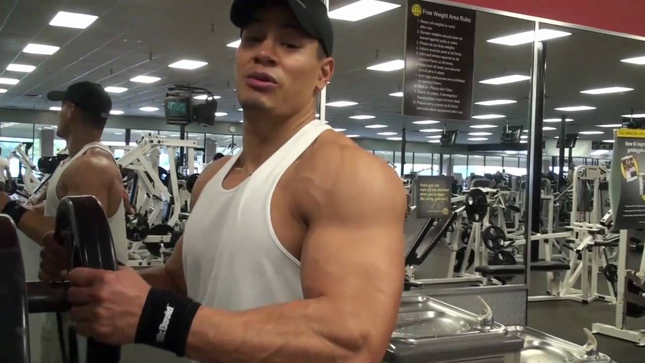 MRI Athlete-Natural Bodybuilder Charles Fuller's Chest Workout part II