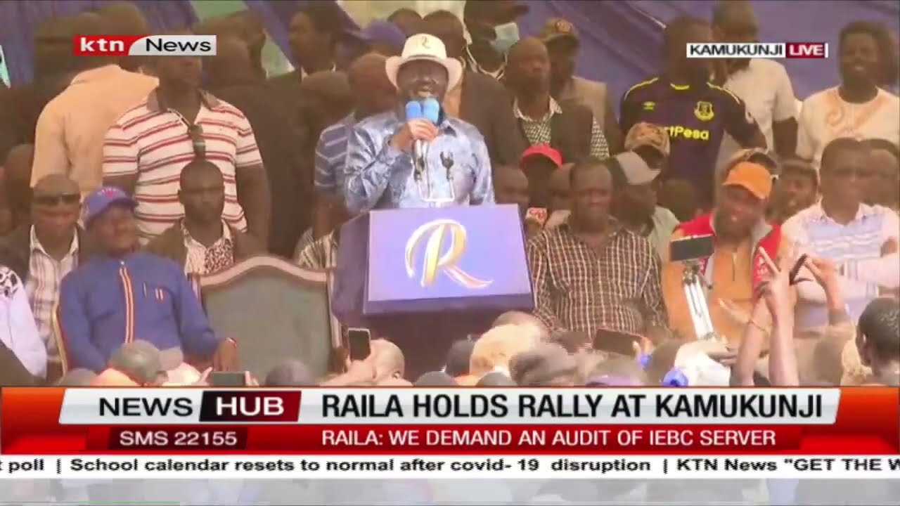 Raila on Chebukati murder plot