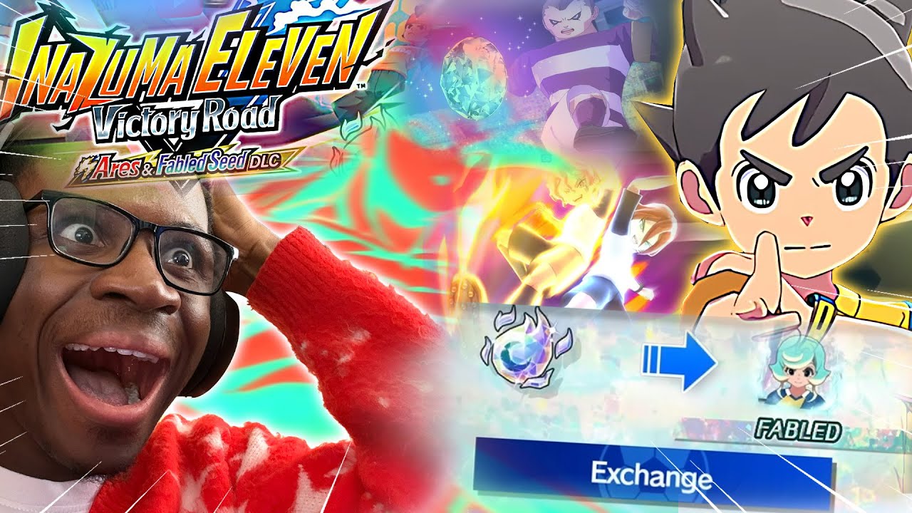 Реакция на бесплатное обновление DLC ARES! (Inazuma Eleven Victory Road)