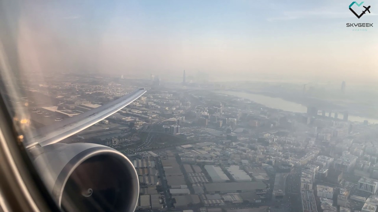 PIA BOEING 777-300ER TAKEOFF FROM DUBAI INTERNATIONAL (DXB) RUNWAY 30R | GE90 ENGINES ROAR SOUND