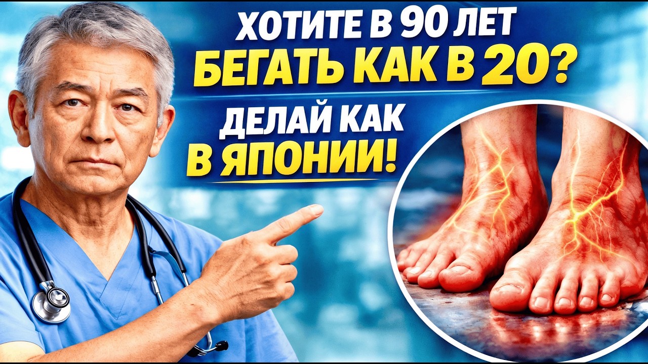 Смерть ДВИЖЕТСЯ не от сердца, а ИЗ НОГ! Как АКТИВИРОВАТЬ мышечную помпу БЫСТРО?