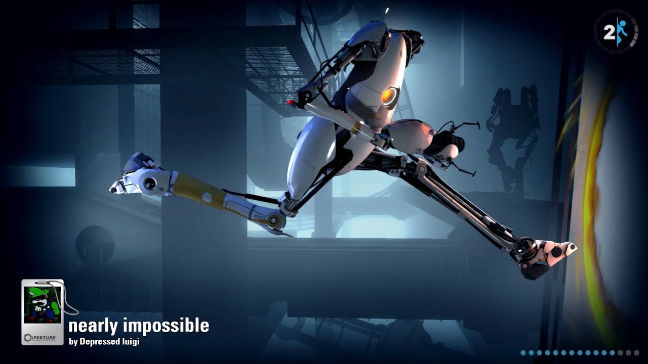 nearly impossible by Depressed luigi [Portal 2 - Community Chamber]