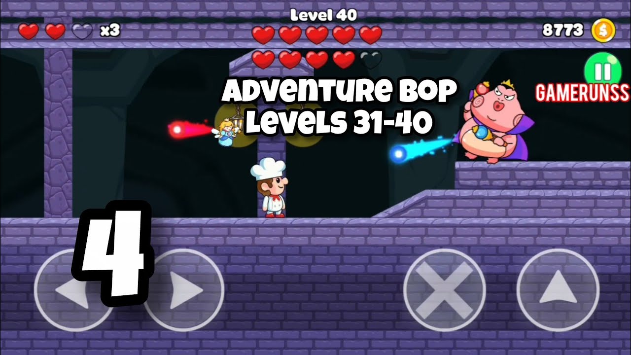 Super Run: Adventure Bop World — прохождение игры на Android, часть 4 — уровни 31–40