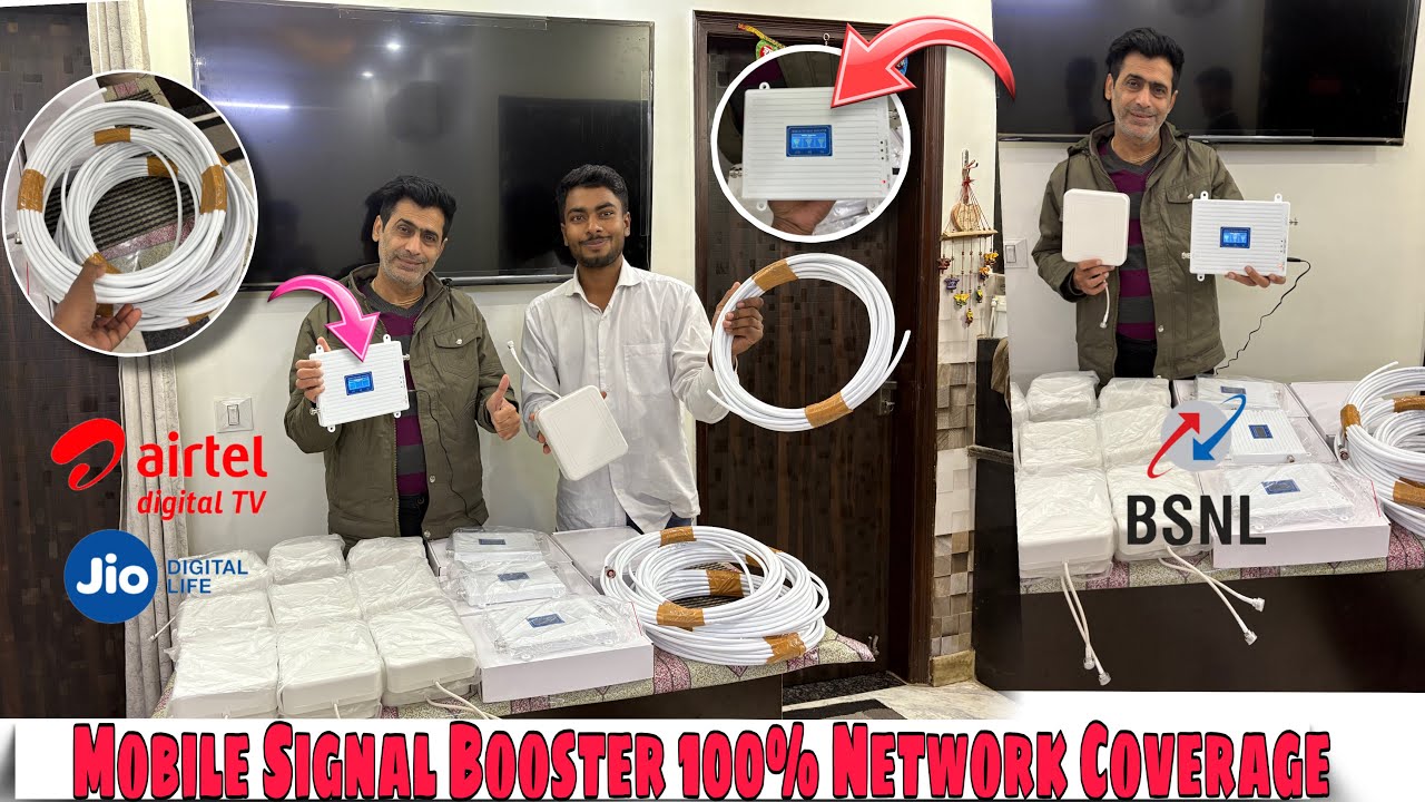 Best Mobile Network Booster, 4g 5g Full NetworkMobile Booster with Warranty |