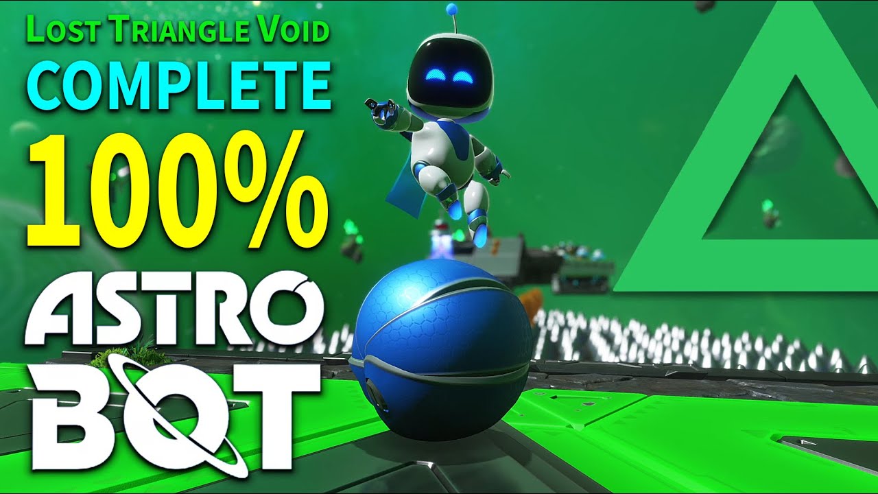 Astro Bot | Lost Triangle Void (Загублені Трикутники) & Bonus Levels | 100% Complete!