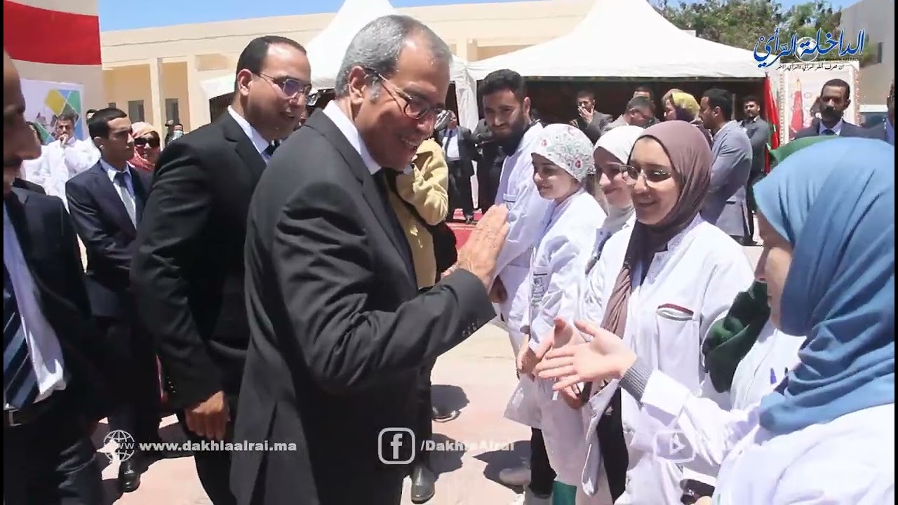 زيارة والي الجهة علي خليل لجناح الولادة بمستشفى الحسن الثاني بالداخلة