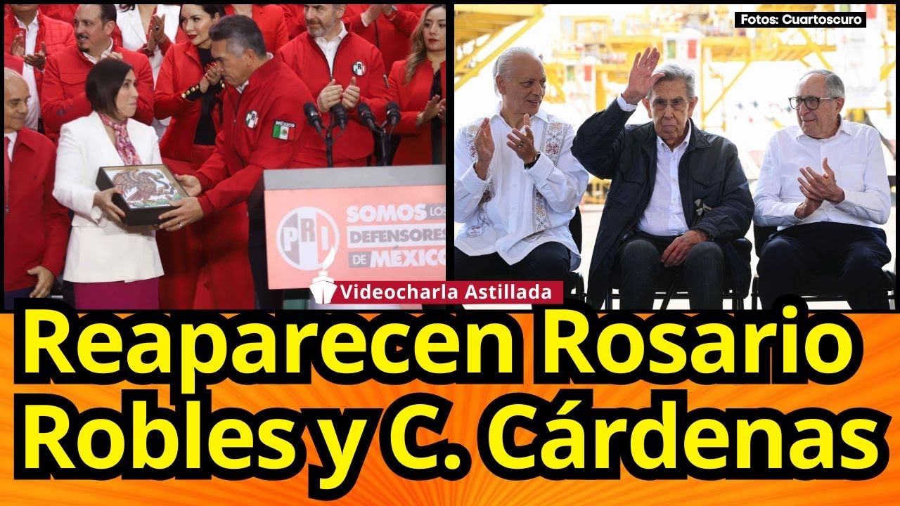 Rosario Robles, “defensora de MX” con Alito-PRI; Cárdenas, a comisión en Pemex