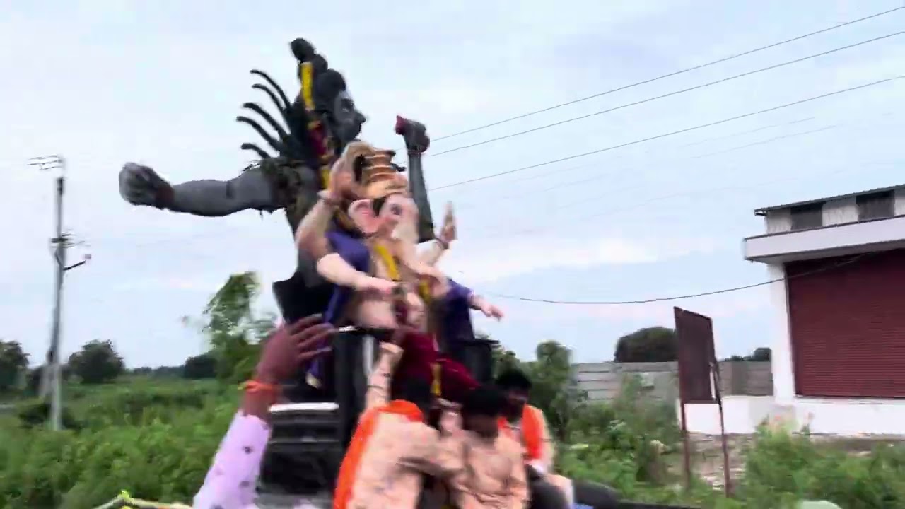 Adilabad Ganesh Nimajjanam 2025 | Savitha creations | #adilabad #ganeshnimajjanam2025 #nimajjanam