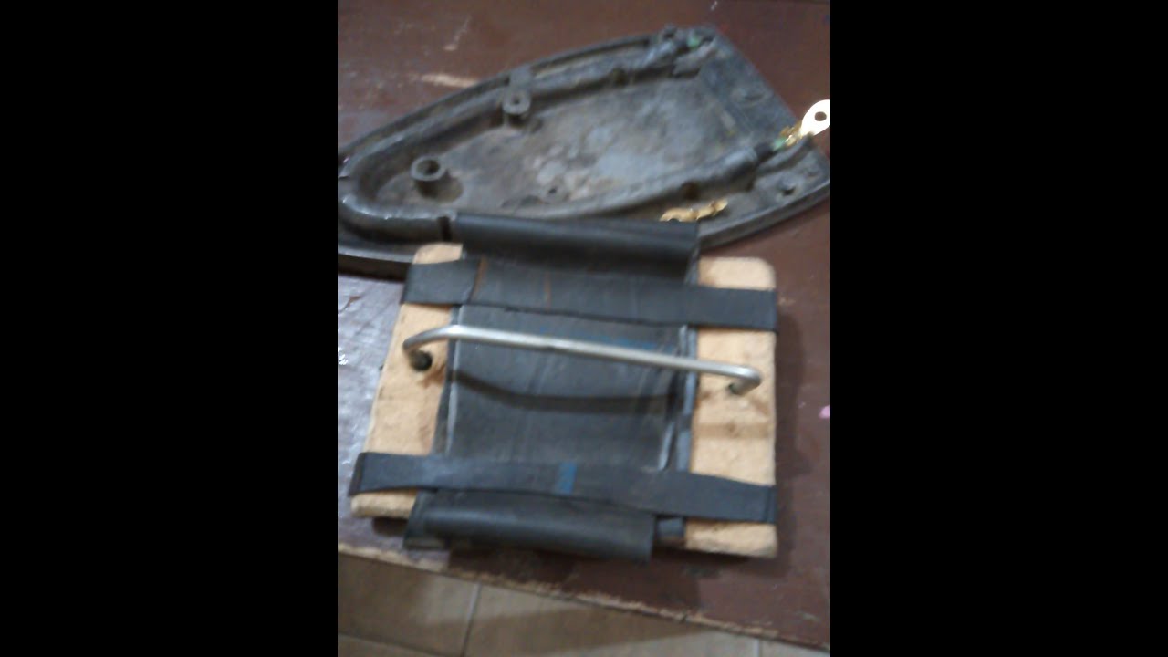 cómo hacer una vulcanizadora fácil...how to make an easy vulcanizer