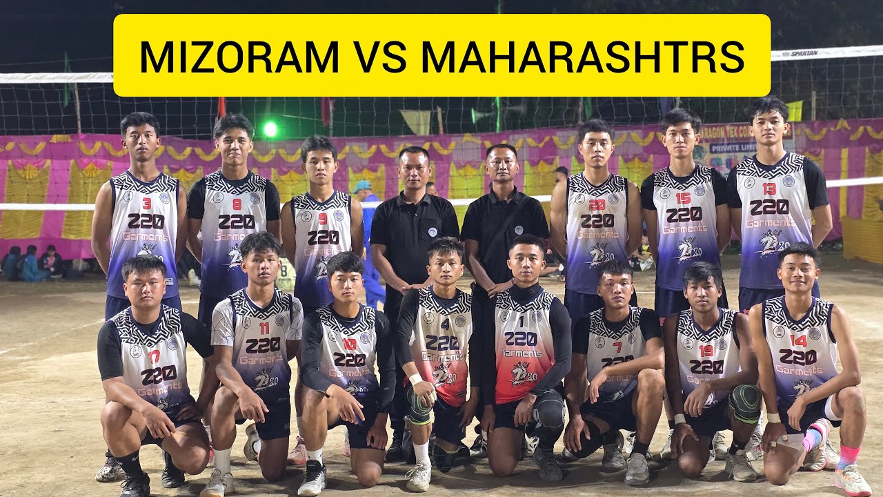 I MIZORAM Vs MAHARASTRA(National Sub-Junior Volleyball Championship 2026, West Bengal)