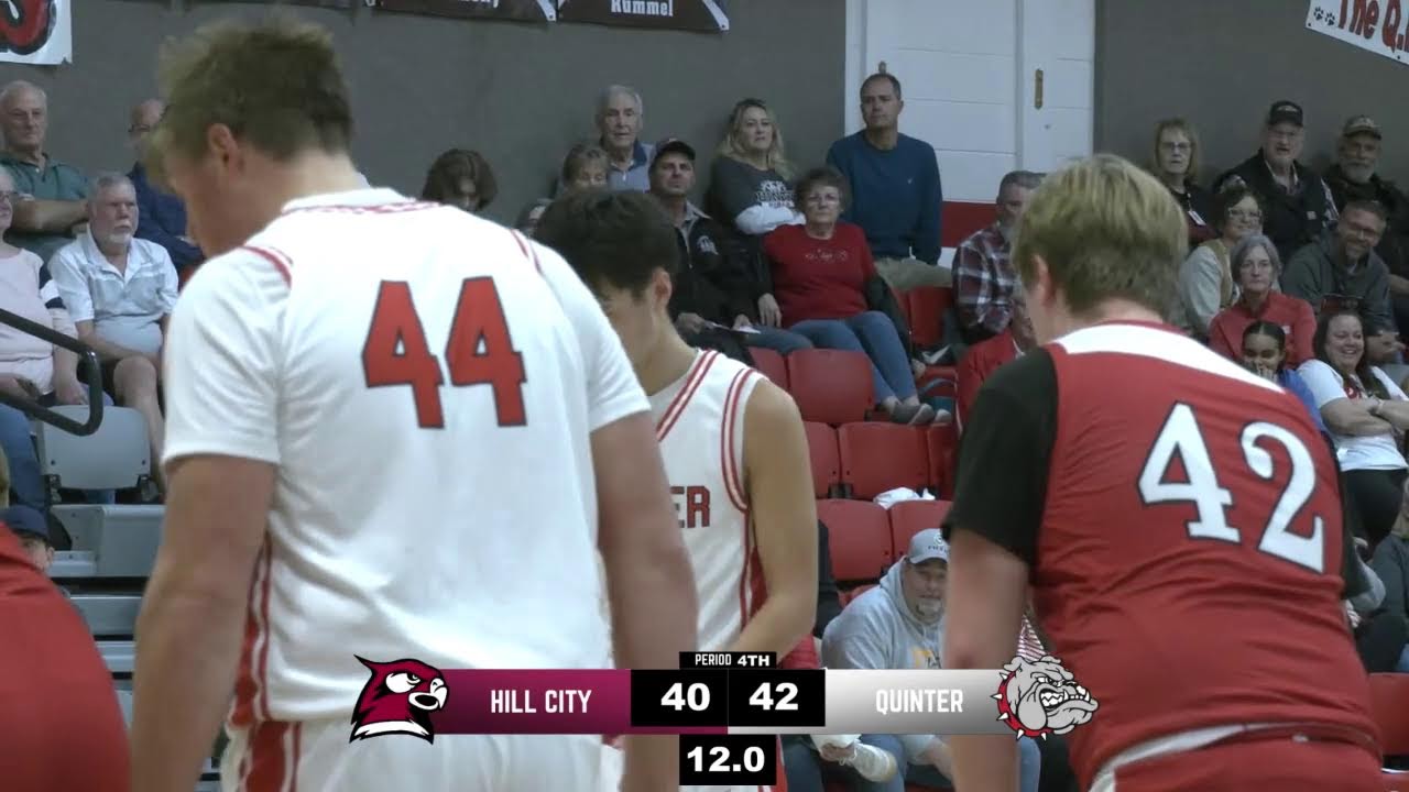 Quinter vs. Hill City varsity basketball (Jan. 6, 2026)