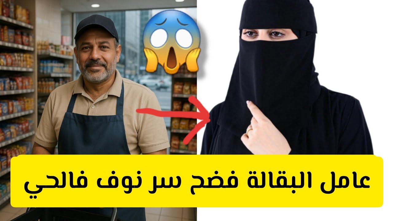 عامل البقالة فضح سر نوف فالحي 😱 قصة حقيقية ‼